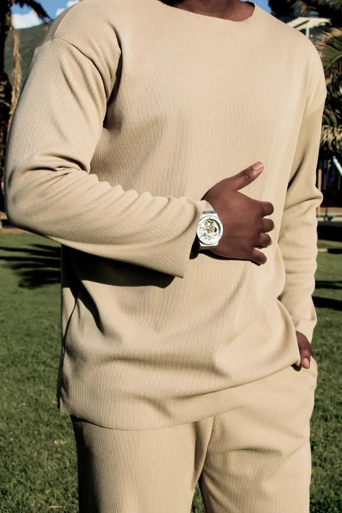 Long Sleeve Top & Pant (Rib)