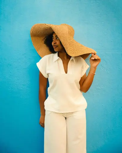 Short Sleeves Top & Pants (linen)