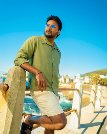 Long Sleeves Shirt & Shorts